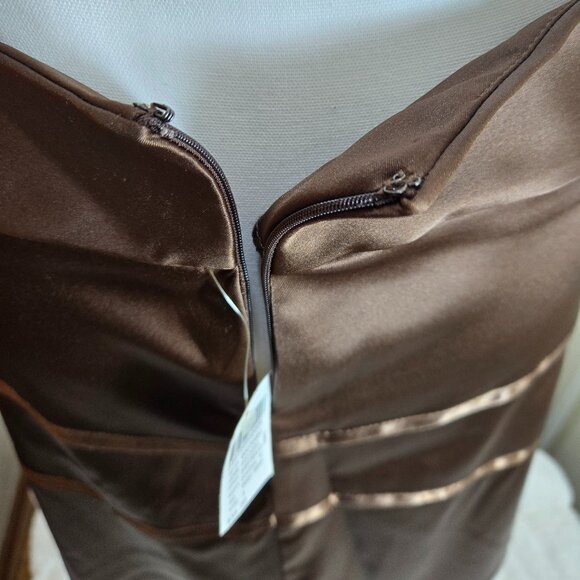 Wet Seal Tweed Brown Skirt Size 1 About 21" Long (NWT) Waist is about 28" - Picture 10 of 10